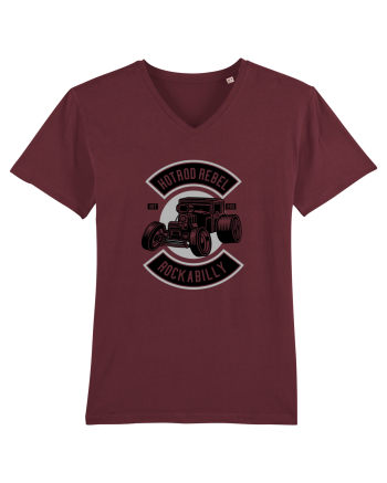 Hot Rod Rockabilly Black Burgundy