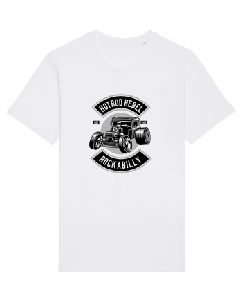 Hot Rod Rockabilly Black White