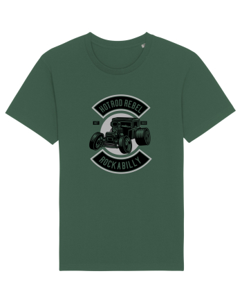 Hot Rod Rockabilly Black Bottle Green