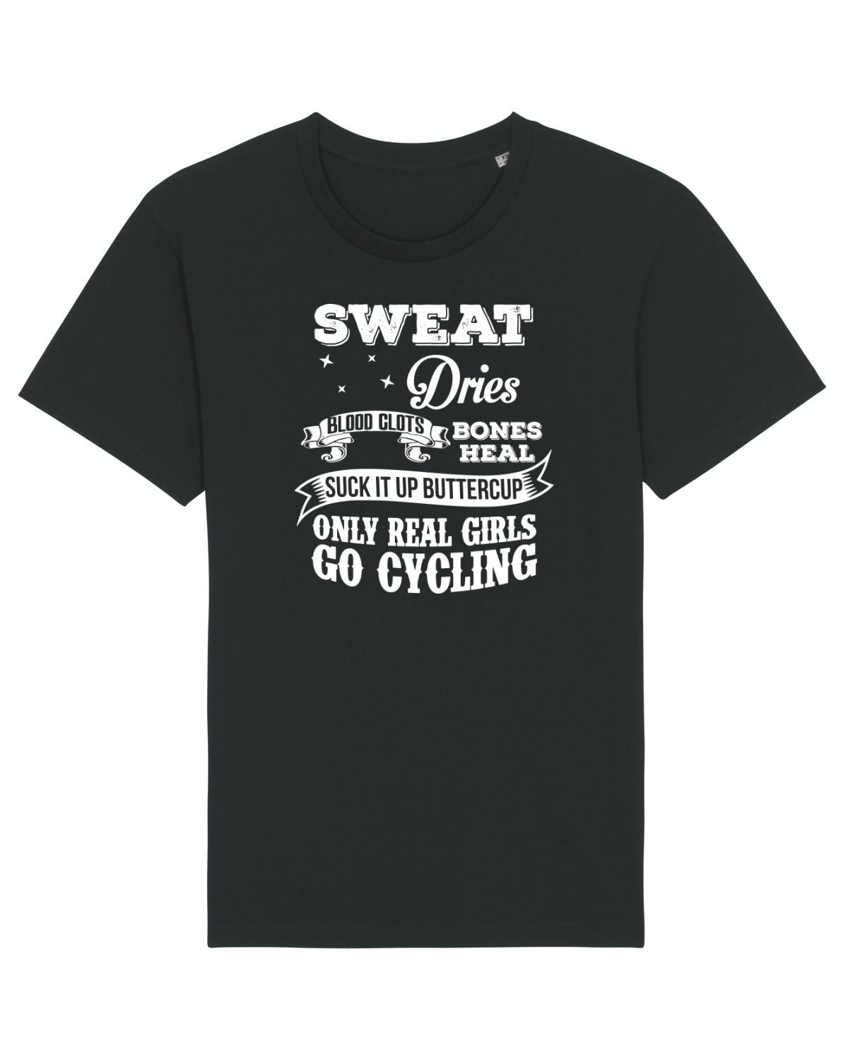 Tricou mânecă scurtă Unisex Rocker Black