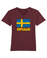 SWEDEN Tricou mânecă scurtă guler V Bărbat Presenter