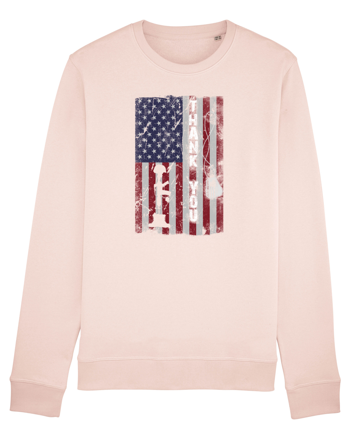 Bluză mânecă lungă Unisex Rise Candy Pink
