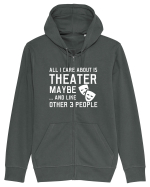 THEATER Hanorac cu fermoar Unisex Connector