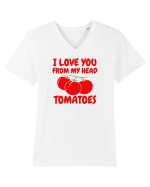 TOMATOES Tricou mânecă scurtă guler V Bărbat Presenter