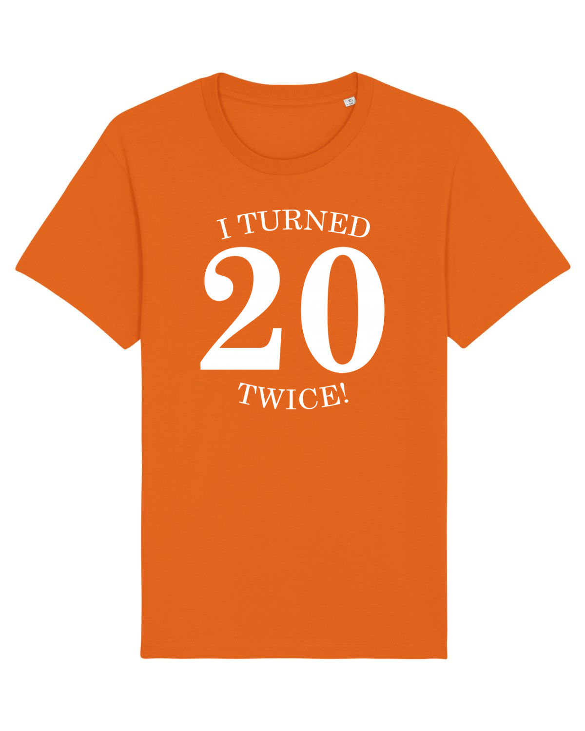 Tricou mânecă scurtă Unisex Rocker Bright Orange