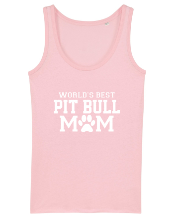 PIT BULL MOM Cotton Pink