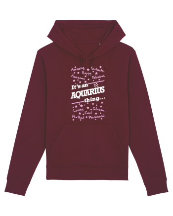 AQUARIUS Burgundy