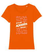 AQUARIUS Tricou mânecă scurtă guler larg fitted Damă Expresser