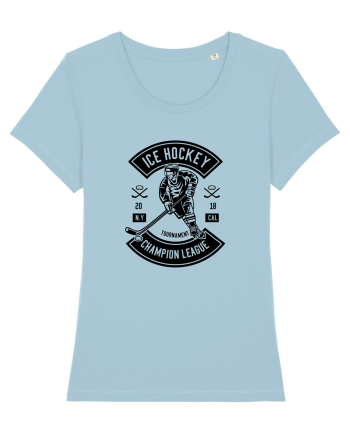 Ice Hokey Black Sky Blue