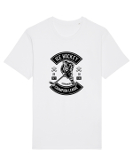 Ice Hokey Black Tricou mânecă scurtă Unisex Rocker