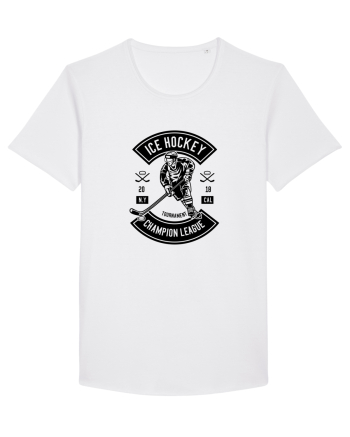 Ice Hokey Black White