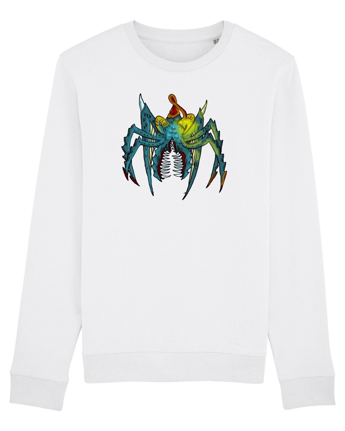Bluză mânecă lungă Unisex Rise White