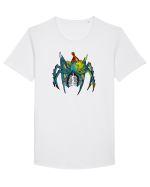 FOREST NEON SPIDER Tricou mânecă scurtă guler larg Bărbat Skater
