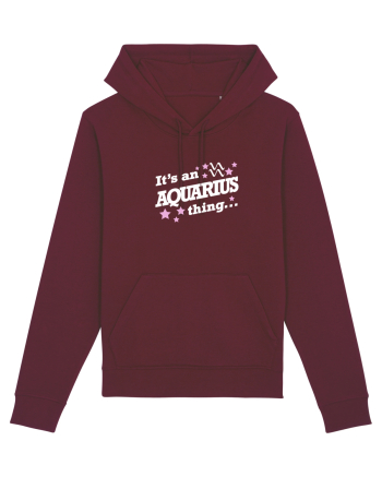 AQUARIUS Burgundy