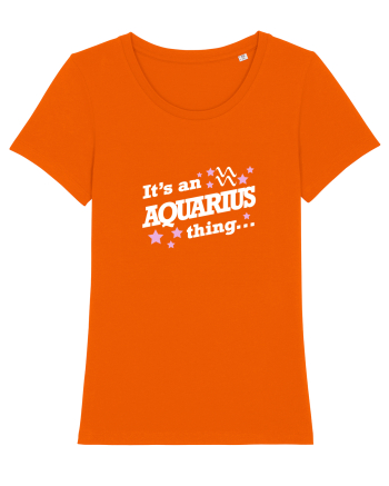 AQUARIUS Bright Orange