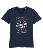 CAPRICORN Tricou mânecă scurtă guler V Bărbat Presenter