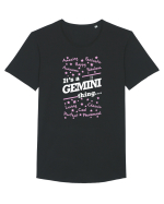 GEMINI Tricou mânecă scurtă guler larg Bărbat Skater