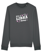 LIBRA Bluză mânecă lungă Unisex Rise