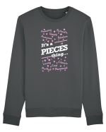 PIECES Bluză mânecă lungă Unisex Rise
