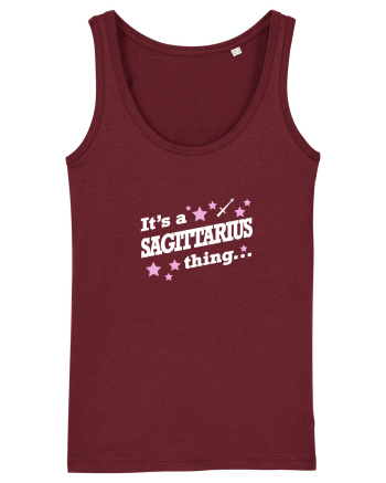 SAGITTARIUS Burgundy