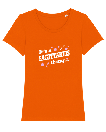 SAGITTARIUS Bright Orange