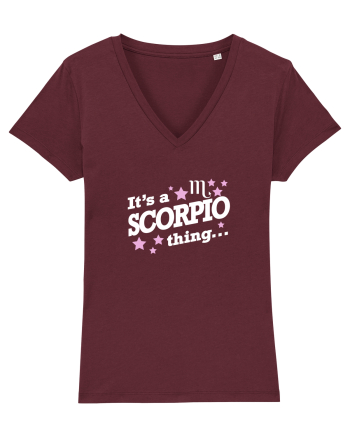 SCORPIO Burgundy