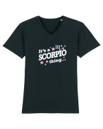 SCORPIO Tricou mânecă scurtă guler V Bărbat Presenter