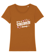 TAURUS Tricou mânecă scurtă guler larg fitted Damă Expresser
