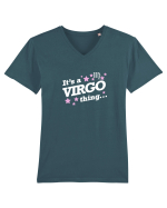 VIRGO Tricou mânecă scurtă guler V Bărbat Presenter
