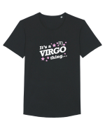 VIRGO Tricou mânecă scurtă guler larg Bărbat Skater