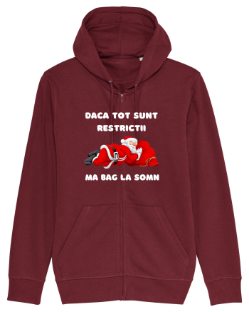  Mos Craciun doarme anul acesta din cauza restrictiilor...? Burgundy