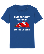  Mos Craciun doarme anul acesta din cauza restrictiilor...? Tricou mânecă scurtă  Copii Mini Creator