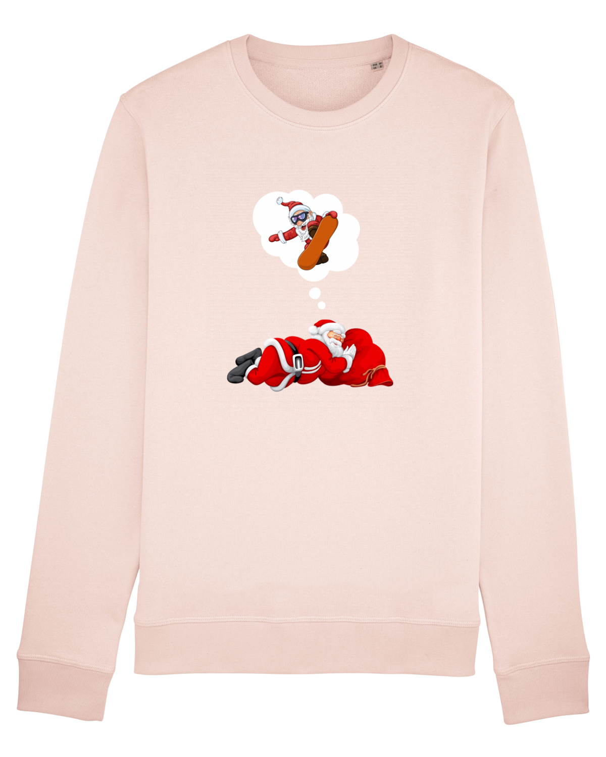 Bluză mânecă lungă Unisex Rise Candy Pink