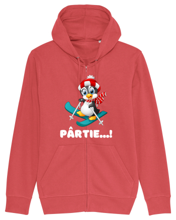 Pârtie... schior Incepător! Feriți-vă! Carmine Red