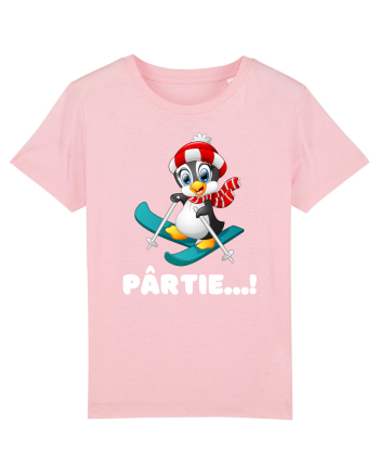 Pârtie... schior Incepător! Feriți-vă! Cotton Pink