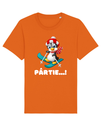 Pârtie... schior Incepător! Feriți-vă! Bright Orange