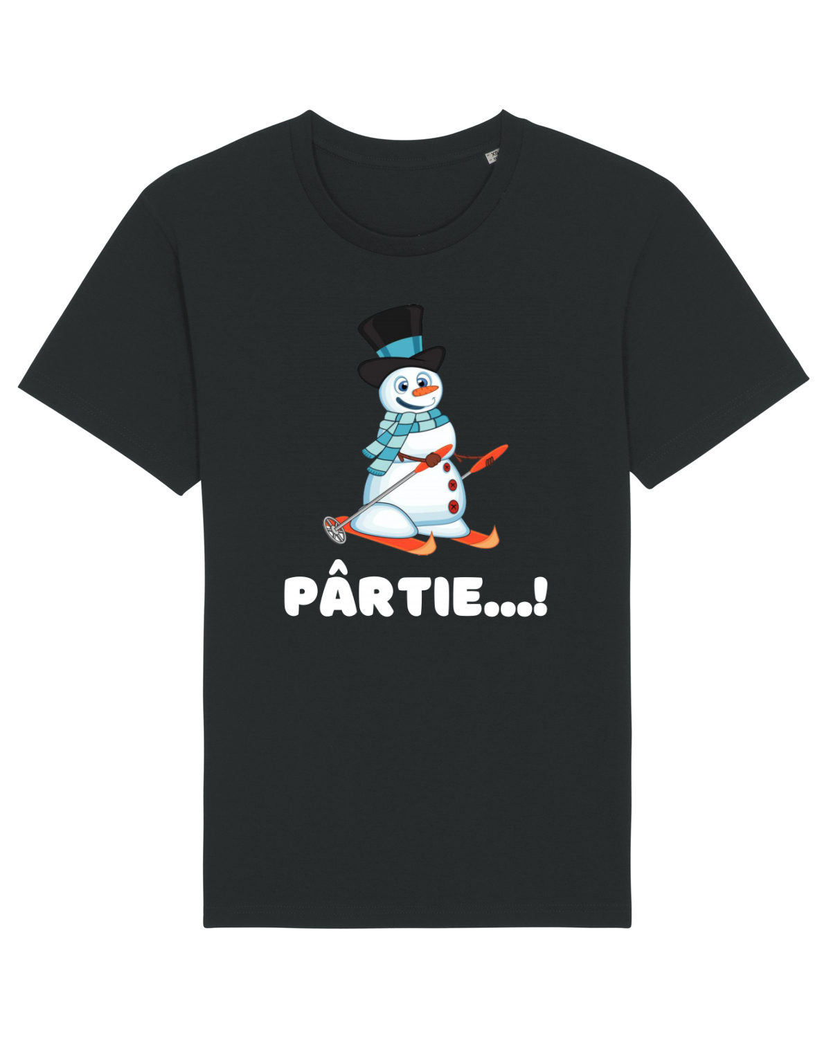 Tricou mânecă scurtă Unisex Rocker Black