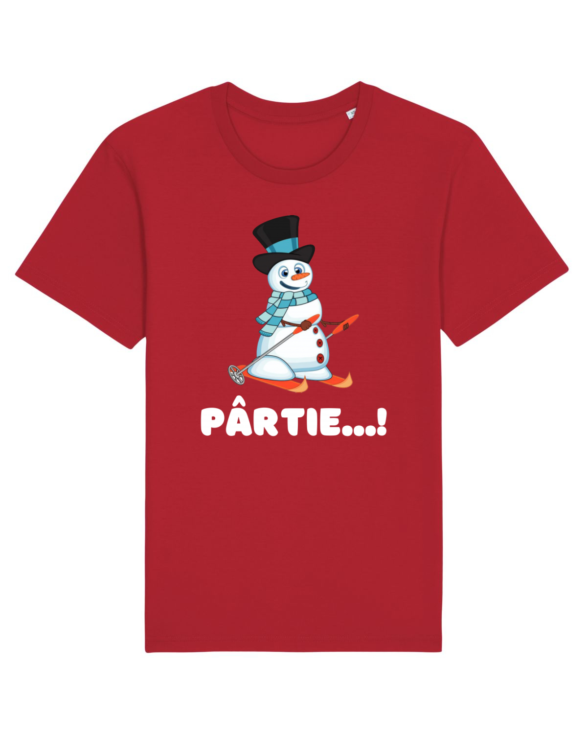 Tricou mânecă scurtă Unisex Rocker Red