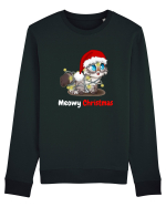 Merry Christmas...? Nu... Meowy Christmas! Bluză mânecă lungă Unisex Rise
