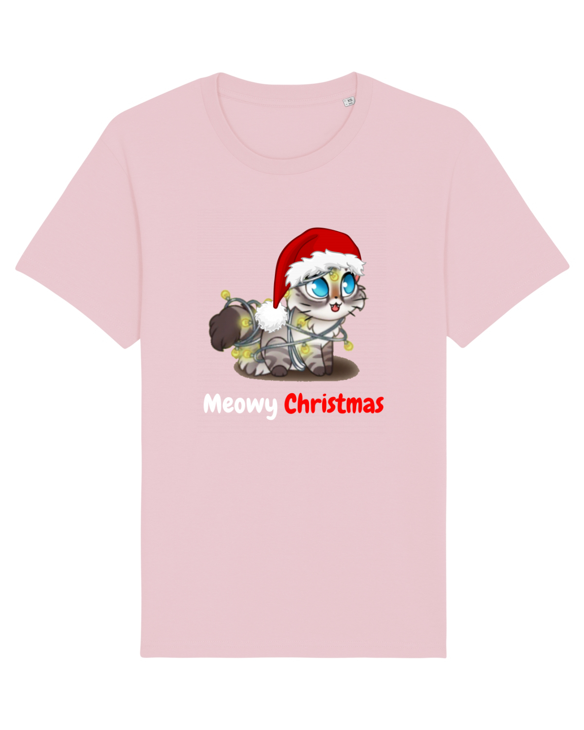Tricou mânecă scurtă Unisex Rocker Cotton Pink