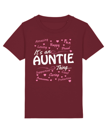 AUNTIE Burgundy