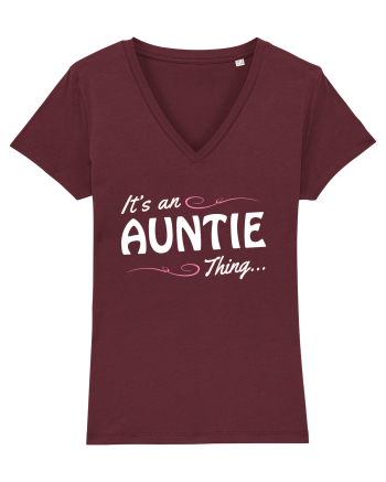 AUNTIE Burgundy