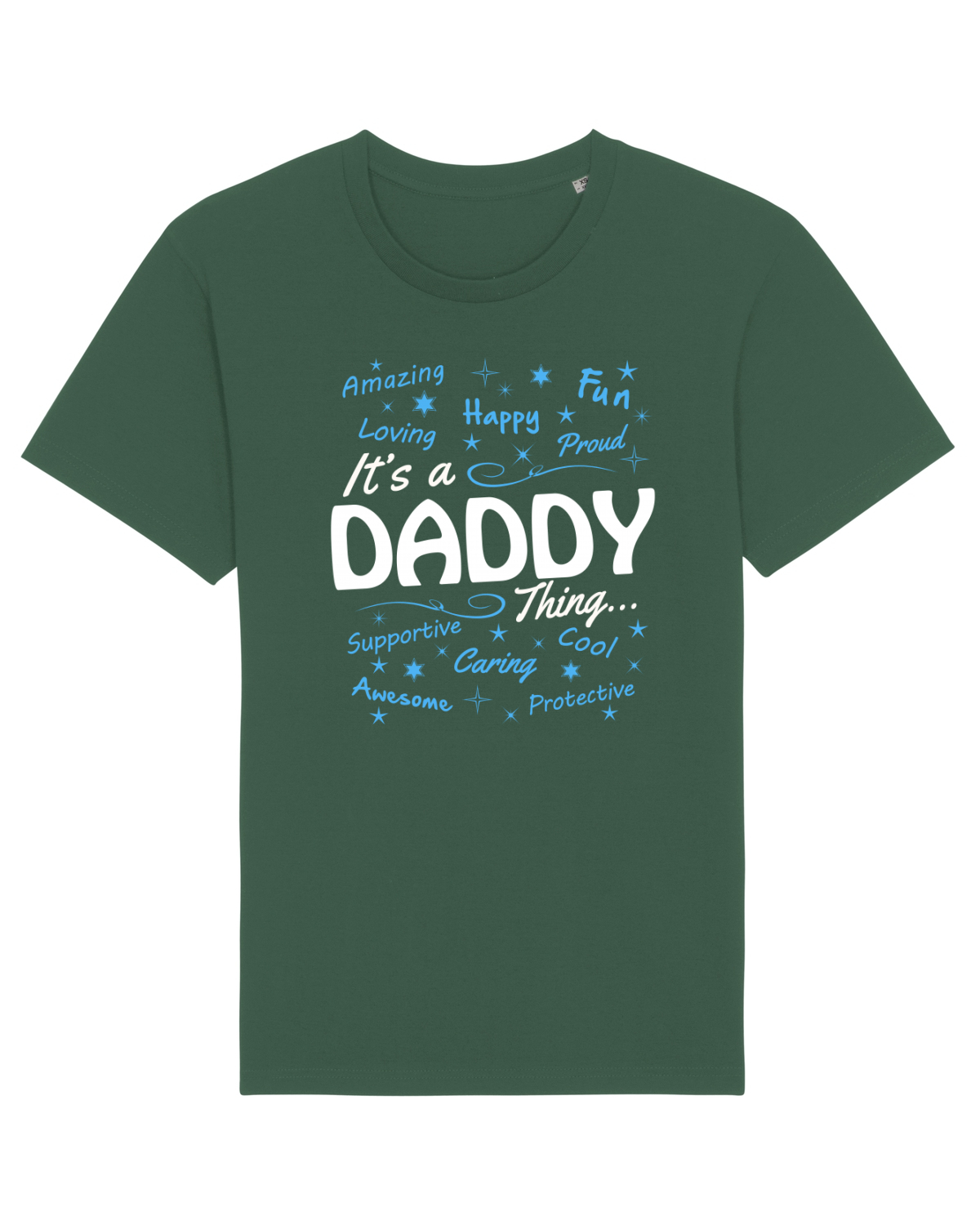 Tricou mânecă scurtă Unisex Rocker Bottle Green