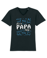 PAPA Tricou mânecă scurtă guler V Bărbat Presenter