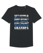 Grandpa Tricou mânecă scurtă guler larg Bărbat Skater
