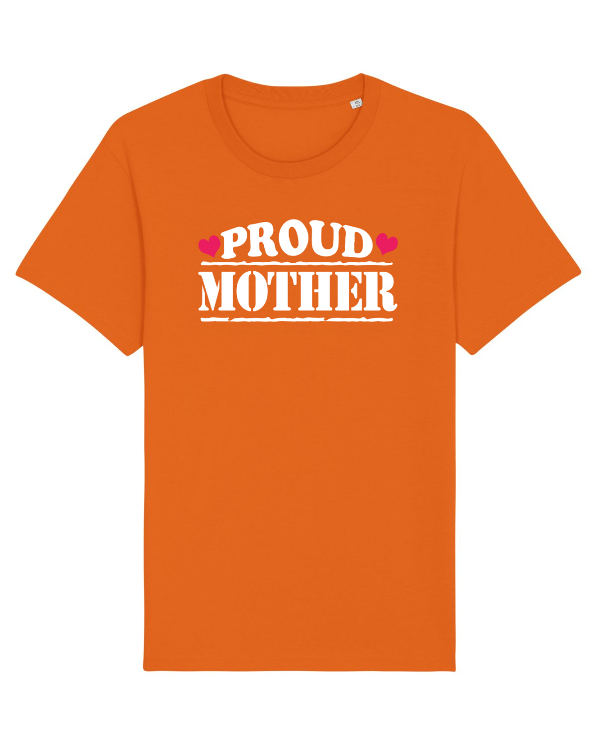 Tricou mânecă scurtă Unisex Rocker Bright Orange