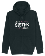 SISTER Hanorac cu fermoar Unisex Connector