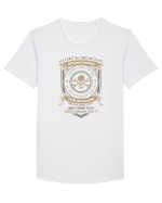 MECHANIC Tricou mânecă scurtă guler larg Bărbat Skater