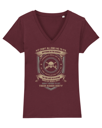 PLUMBER Burgundy
