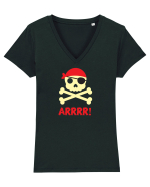 PIRAT Tricou mânecă scurtă guler V Damă Evoker